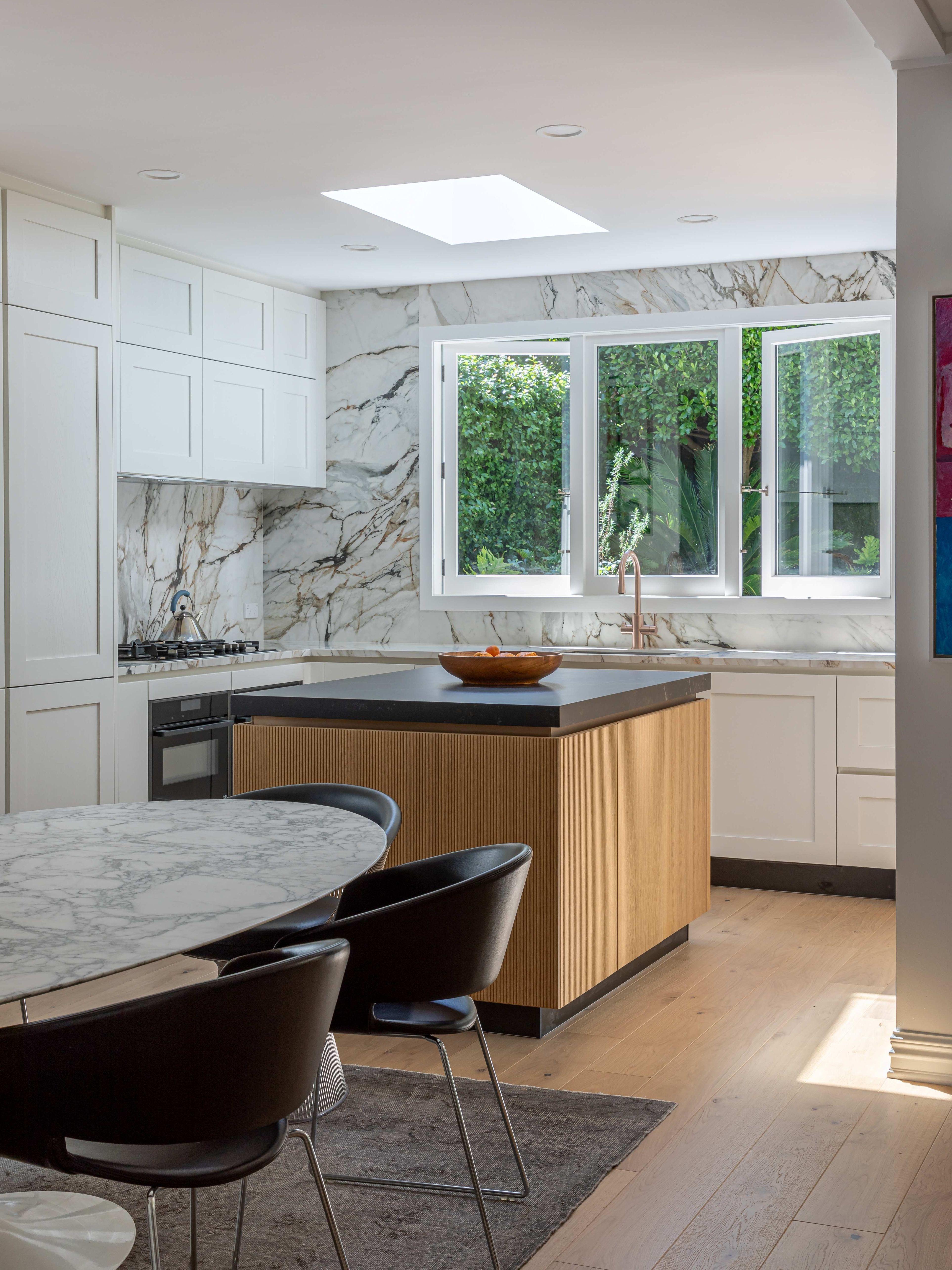 Warm Bronze and Stone Accents