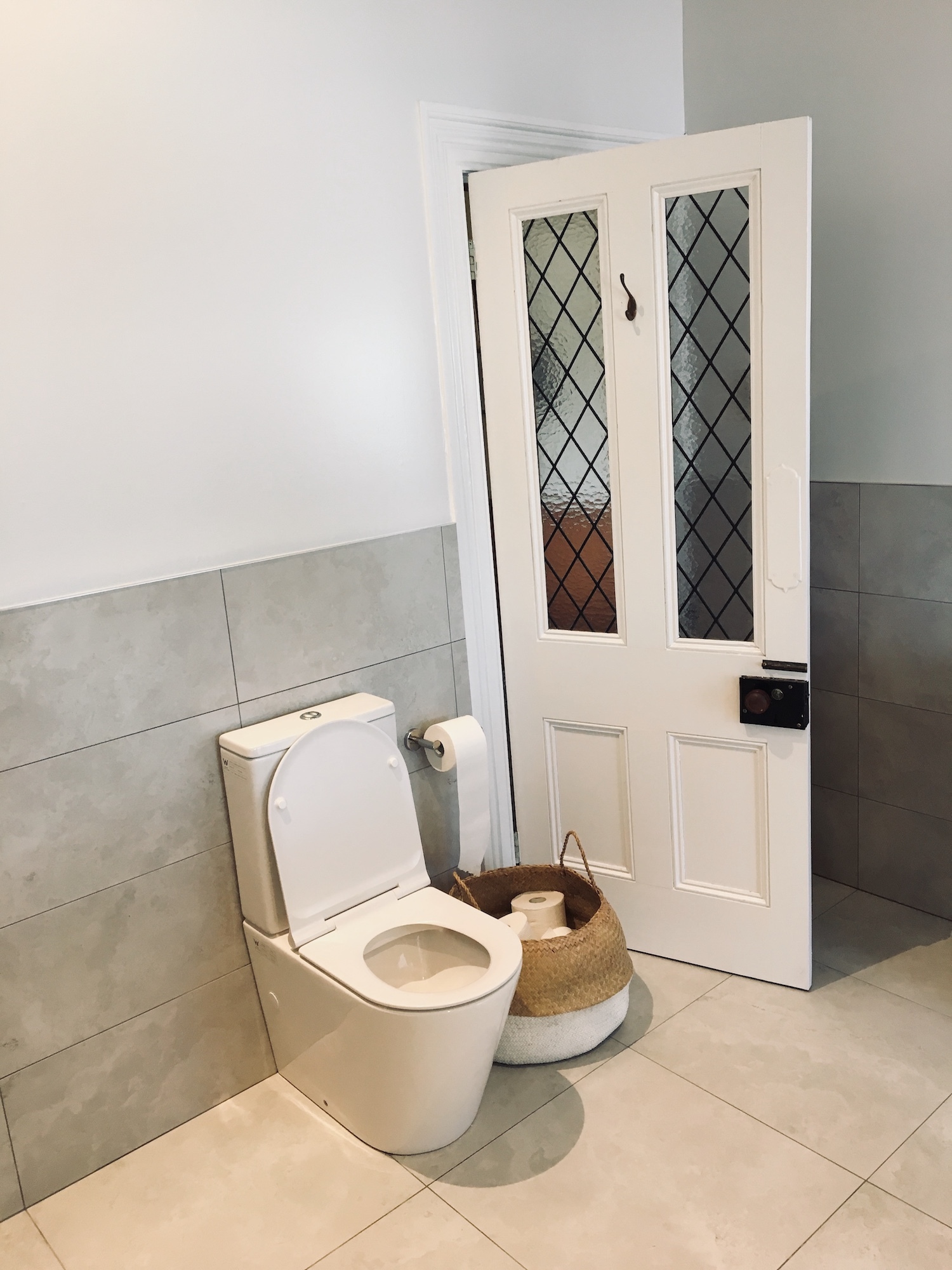 Master toilet and New Door